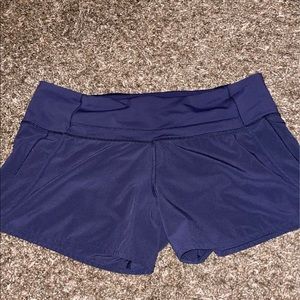 Lululemon speed shorts